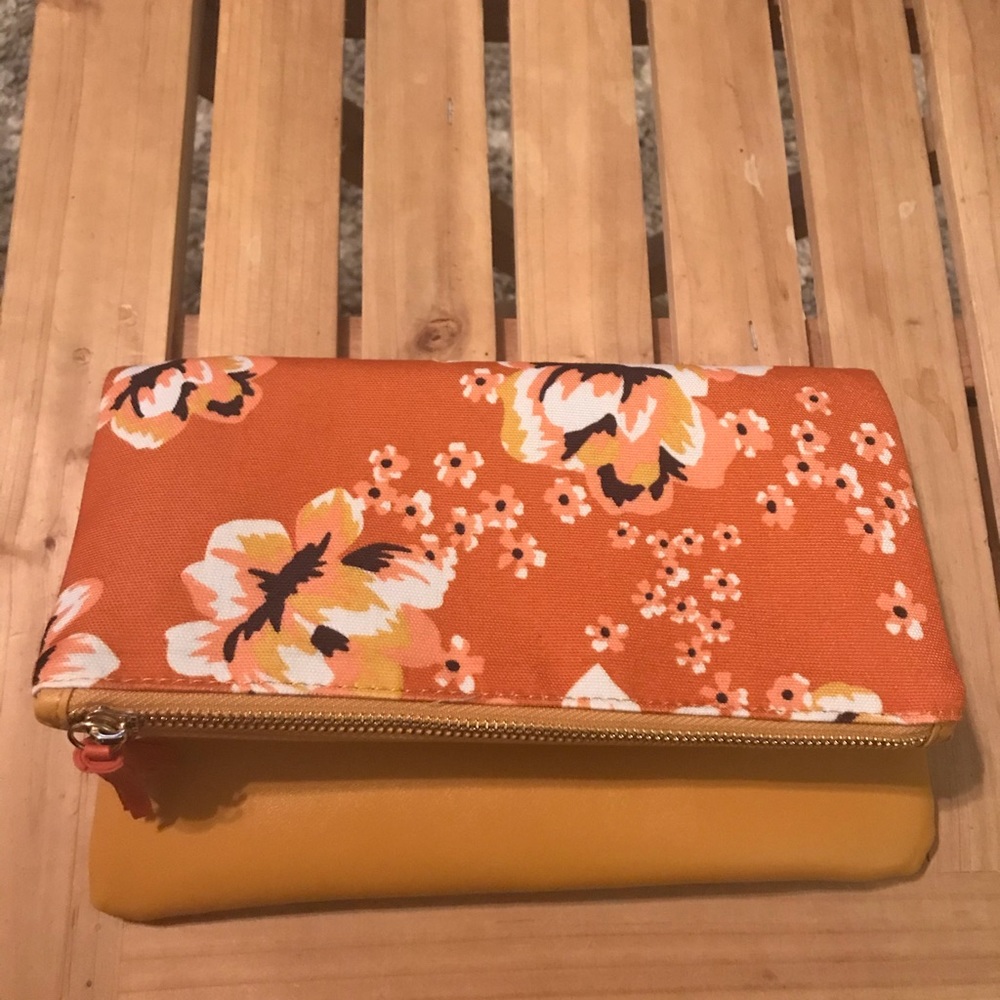 Rachel Pally Zahara Reversible Fold Floral Clutch